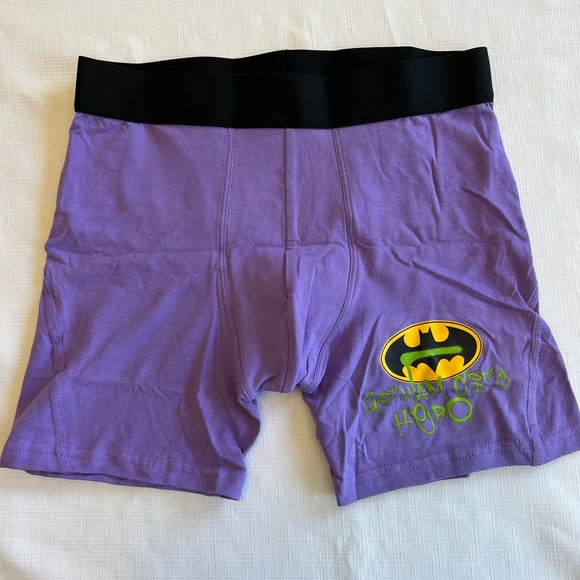 BATMAN 3-Pack Mid Trunks Men’s Cotton Stretch Underwear NEW With Tag S,M,L or XL - Picture 4 of 9